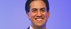 Ed Miliband, smiling